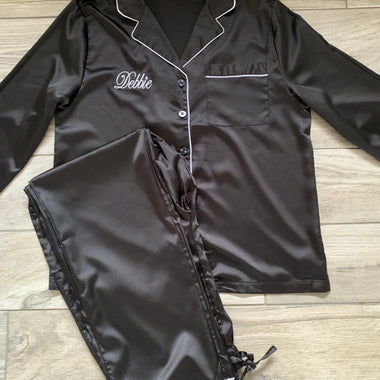 Personalised Satin Pyjamas