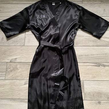 Personalised Satin Robe