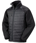 4 x Padded Jacket with Coloured Trim-  Customised with your company logo