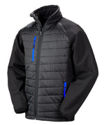 4 x Padded Jacket with Coloured Trim-  Customised with your company logo