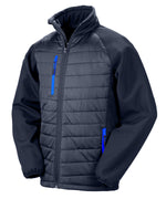 4 x Padded Jacket with Coloured Trim-  Customised with your company logo