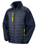 4 x Padded Jacket with Coloured Trim-  Customised with your company logo