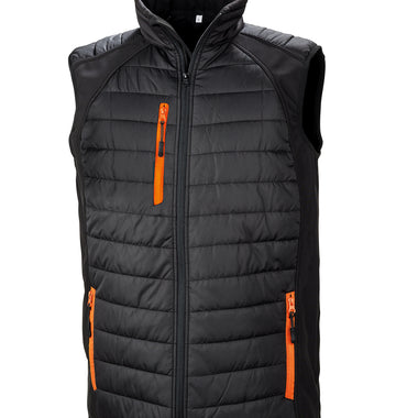 Black with Orange Trim