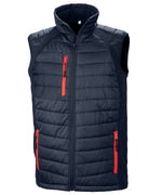4 x Padded Gilet with Colured Trim -  Customise with your company logo