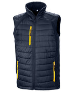 4 x Padded Gilet with Colured Trim -  Customise with your company logo