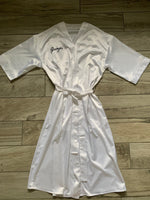 Personalised Satin Robe