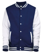 Navy & White
