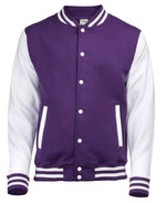 Purple & White